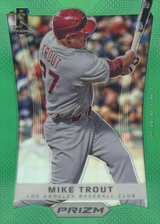 2012 Panini Prizm Mike Trout #50 Baseball Card