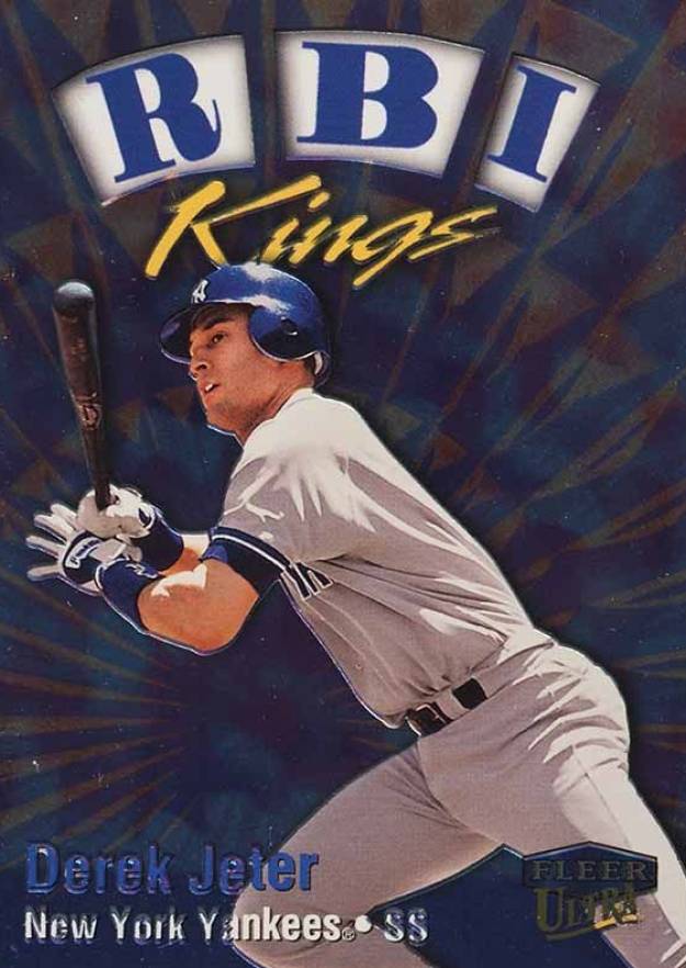 1999 Ultra RBI Kings Derek Jeter #18 Baseball Card