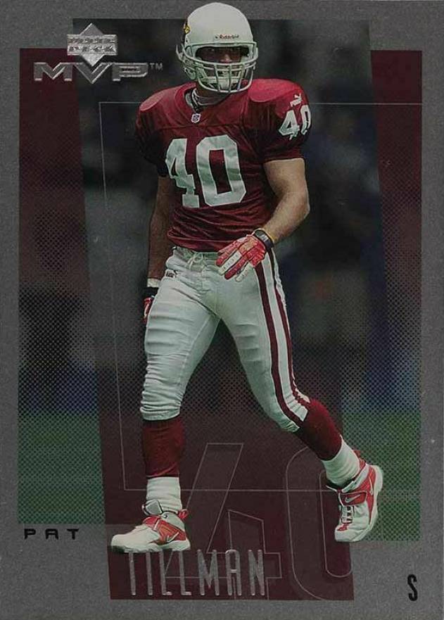 2001 Upper Deck Rookie F/X Pat Tillman #122 Football Card