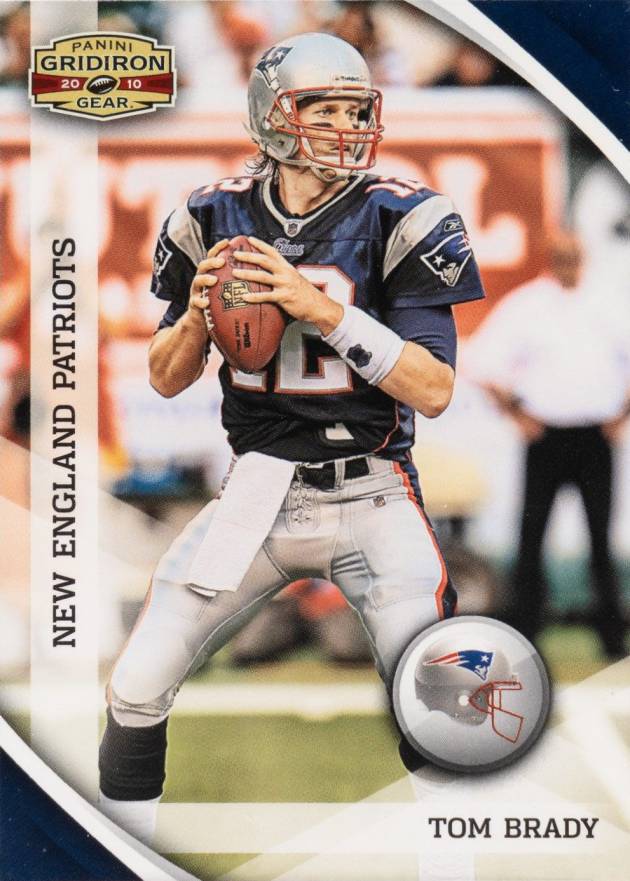 2010 Panini Gridiron Gear Tom Brady #88 Football Card