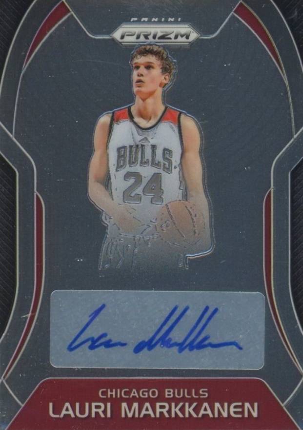 2017 Panini Prizm Sensational Signatures Lauri Markkanen #SSLM Basketball Card