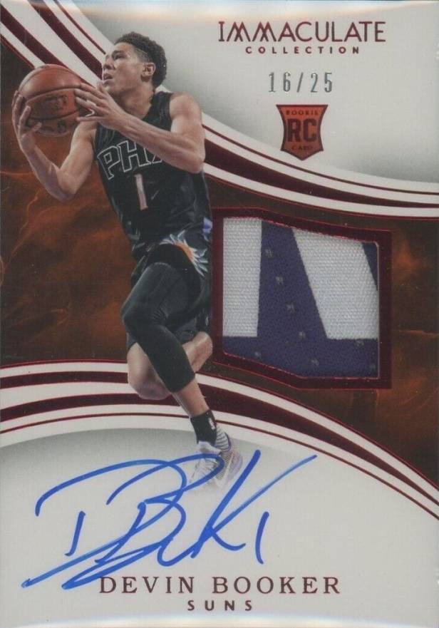 2015 Panini Immaculate Collection Devin Booker #121 Basketball Card