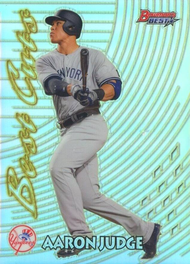 2017 Bowman's Best 1997 Best Cuts Aaron Judge #AJ Baseball Card