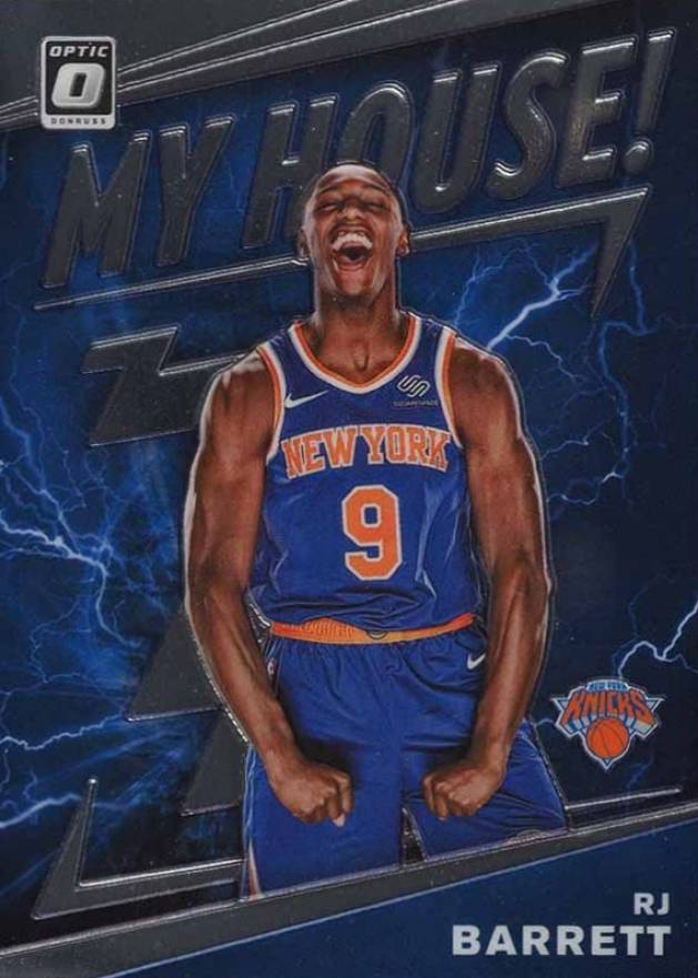 2019 Panini Donruss Optic My House RJ Barrett #17 Basketball Card