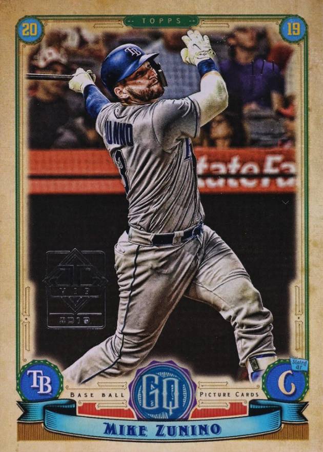 2019 Topps Transcendent VIP Party Mike Zunino #40 Baseball Card