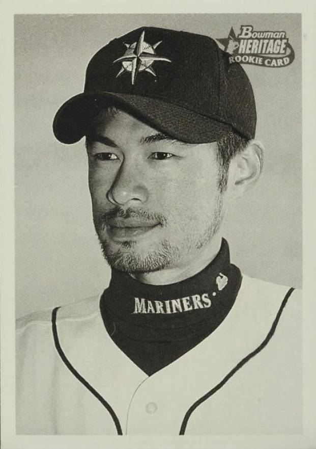 2001 Bowman Heritage Ichiro #352 Baseball Card