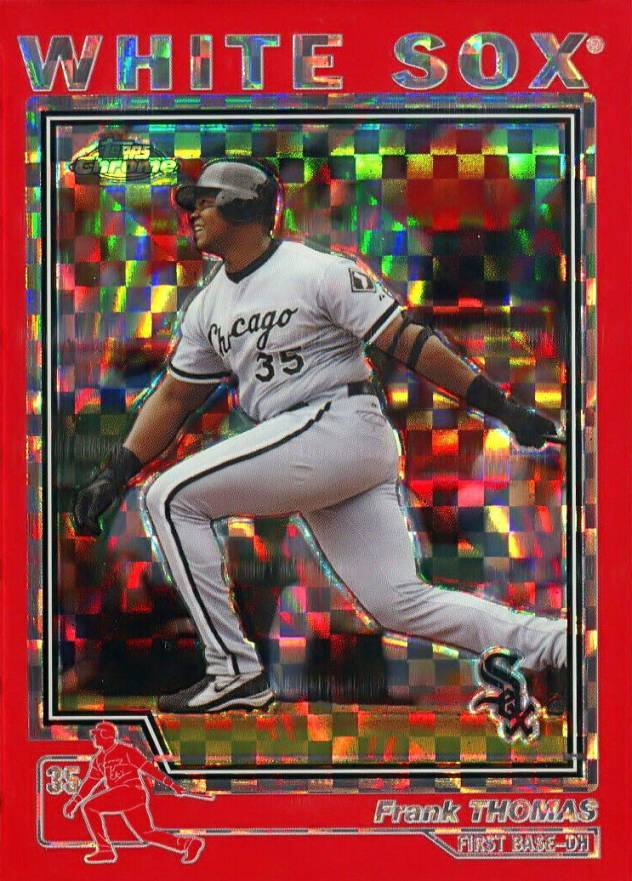 2004 Topps Chrome Frank Thomas #49 Baseball Card