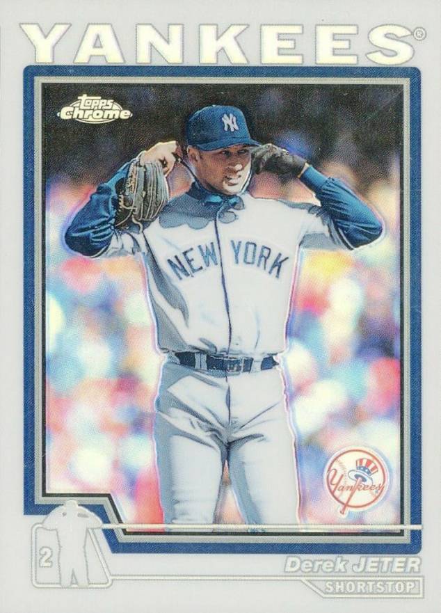 2004 Topps Chrome Derek Jeter #20 Baseball Card