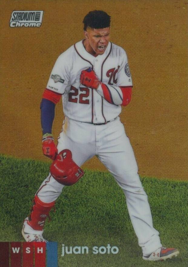 2020 Stadium Club Juan Soto #104 Baseball Card