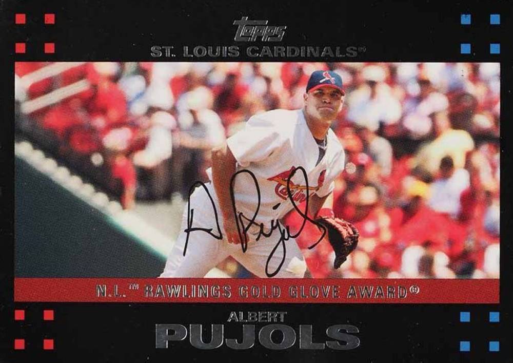 2007 Topps Albert Pujols #308 Baseball Card