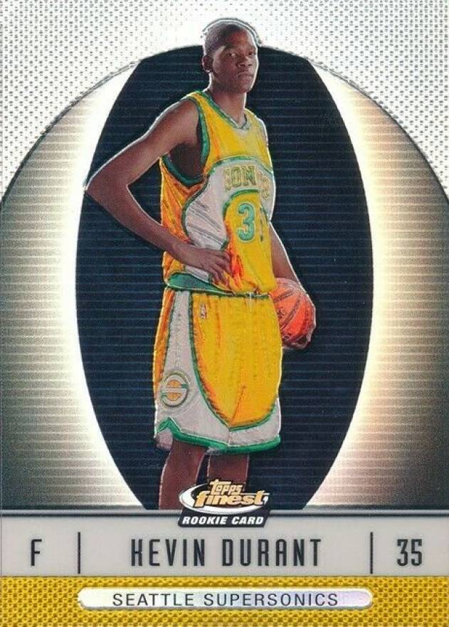 2006 Finest Kevin Durant #102 Basketball Card