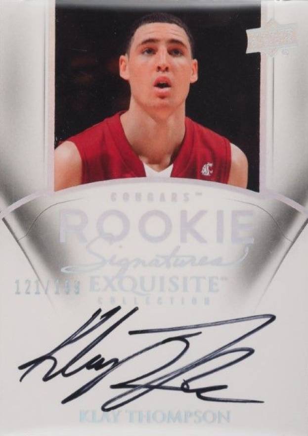 2011 Upper Deck Exquisite Collection Klay Thompson #64 Basketball Card