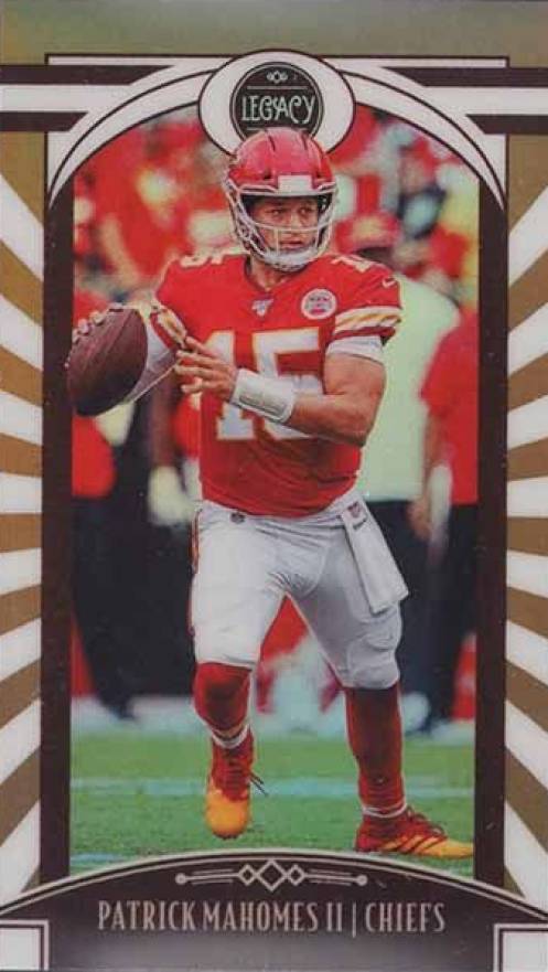 2020 Panini Legacy Patrick Mahomes II #38 Football Card