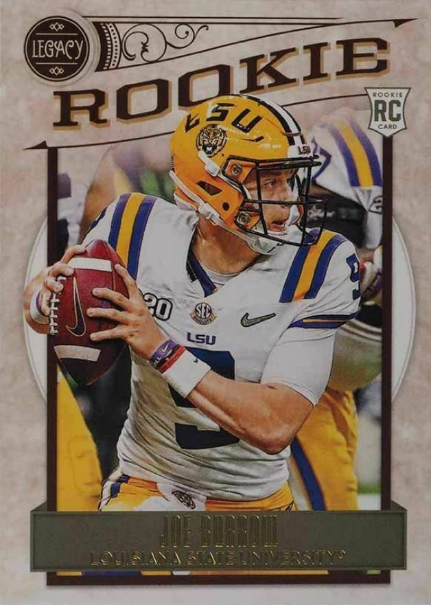 2020 Panini Legacy Joe Burrow #141 Football Card