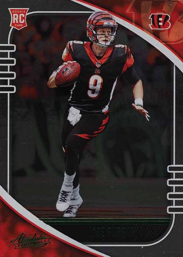 2020 Panini Absolute Joe Burrow #158 Football Card