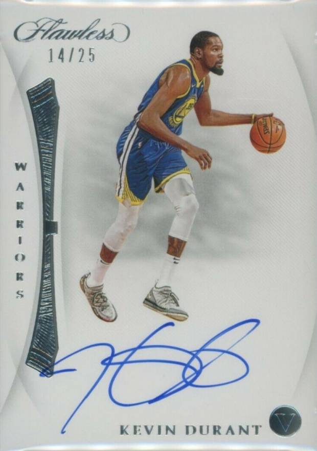 2018 Panini Flawless VS. Signatures Kevin Durant #KDR Basketball Card