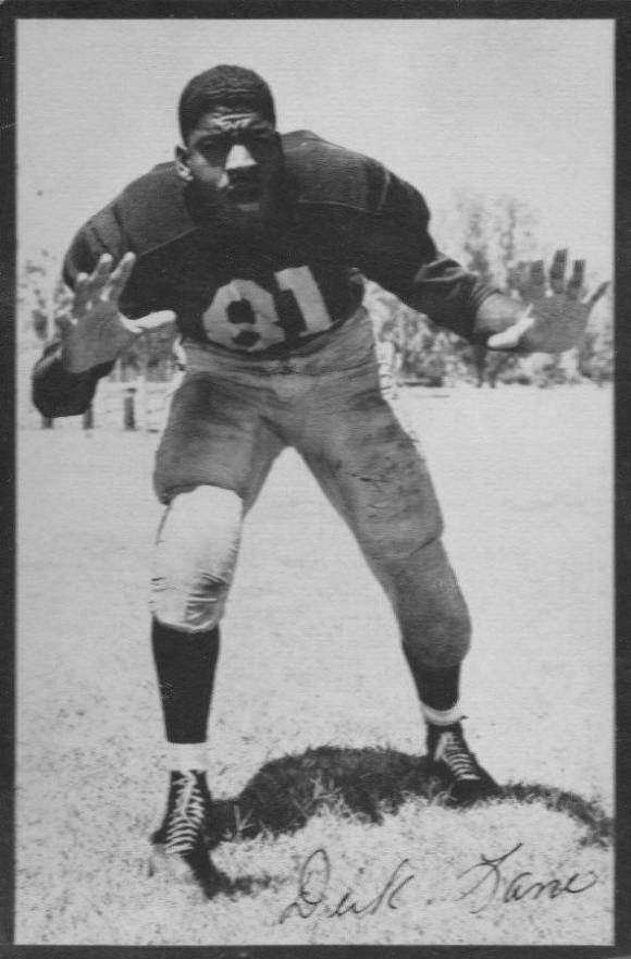 1953 Rams Team Issue Dick Lane # Football Card