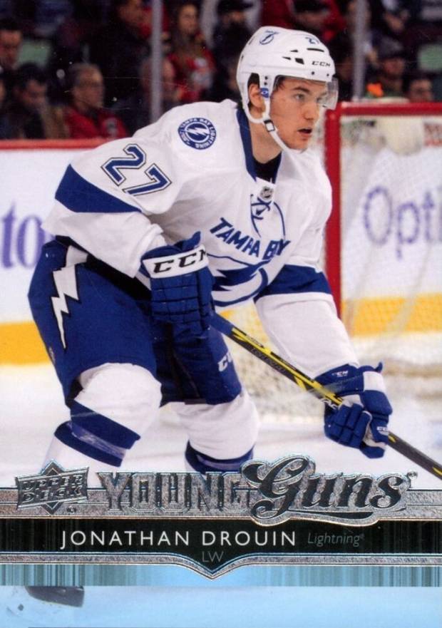 2014 Upper Deck Jonathan Drouin #477 Hockey Card