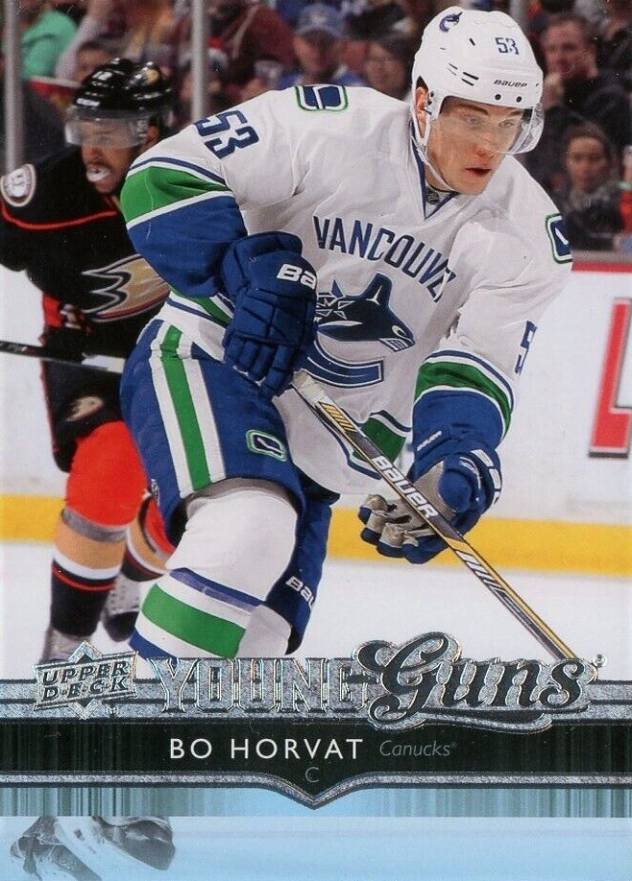 2014 Upper Deck Bo Horvat #494 Hockey Card