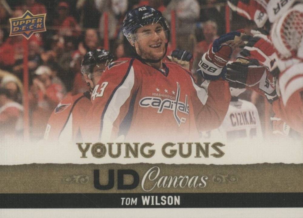 2013 Upper Deck Canvas Tom Wilson #C233 Hockey Card