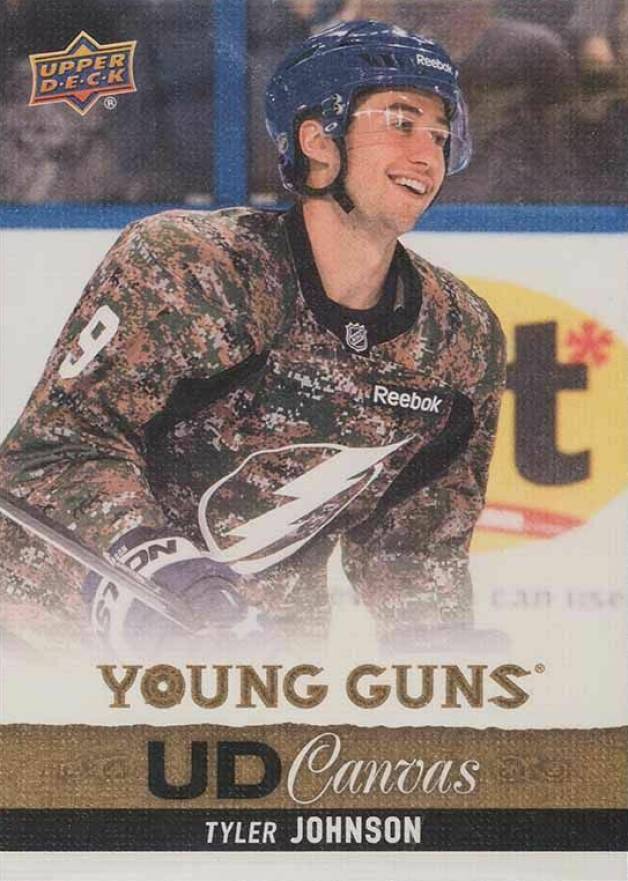 2013 Upper Deck Canvas Tyler Johnson #C227 Hockey Card