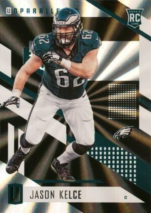 2017 Panini Unparalleled Jason Kelce #120 Football Card