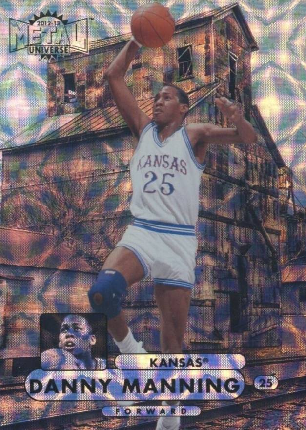 2012 Fleer Retro 1997-98 Precious Metal Gems Danny Manning #PM-27 Basketball Card