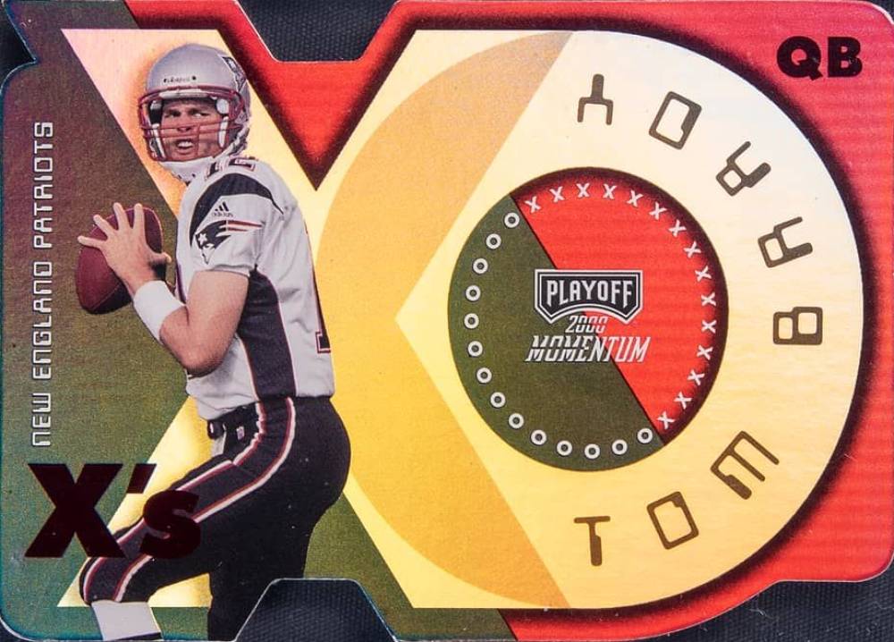 2000 Playoff Momentum  Tom Brady #180 Football Card