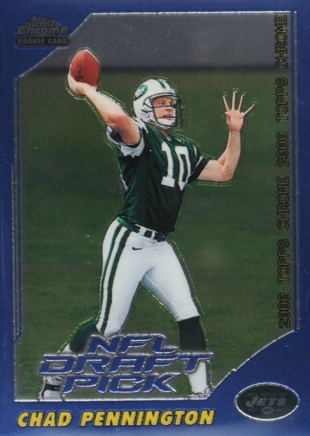 2000 Topps Chrome Chad Pennington #257 Football Card