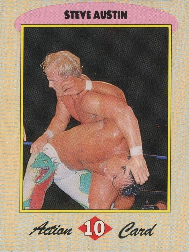 1993 WCW Magazine Collector's Special  Steve Austin #10 Other Sports Card