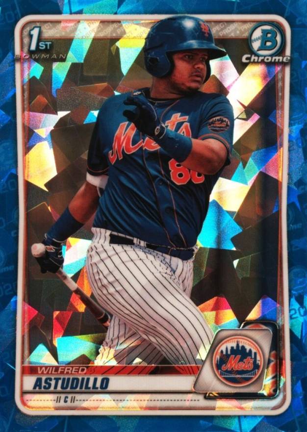 2020 Bowman Chrome Sapphire Edition Wilfred Astudillo #BCP37 Baseball Card