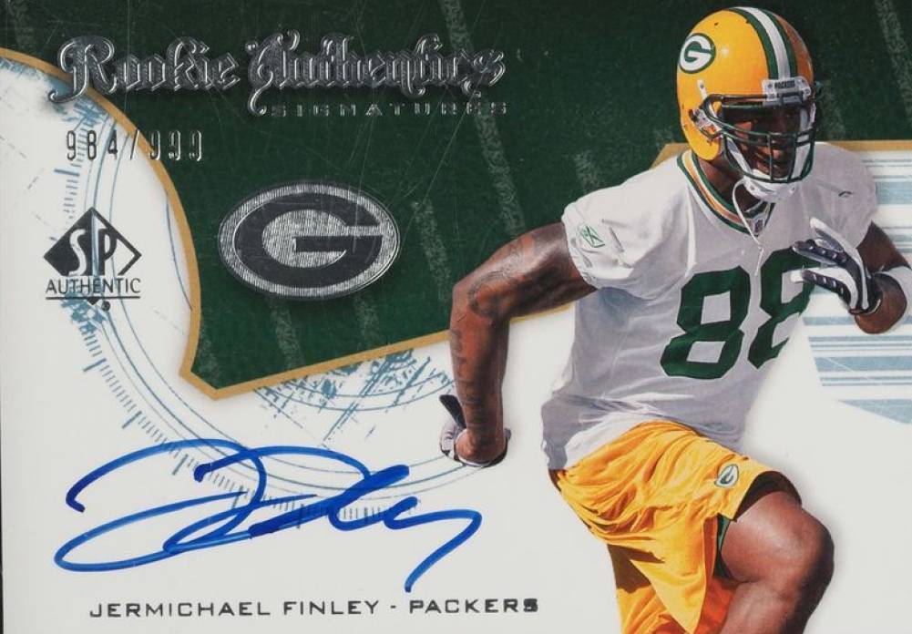 2008 SP Authentic Jermichael Finley #241 Football Card