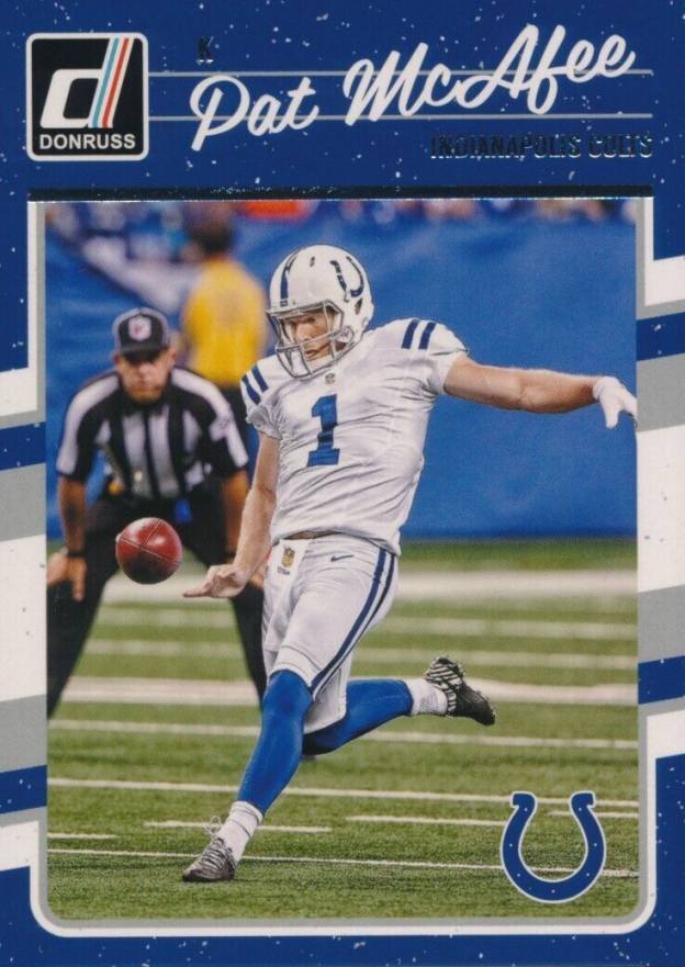 2016 Panini Donruss Pat McAfee #131 Football Card