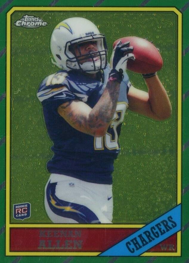 2013 Topps Chrome 1986 Insert Keenan Allen #1 Football Card