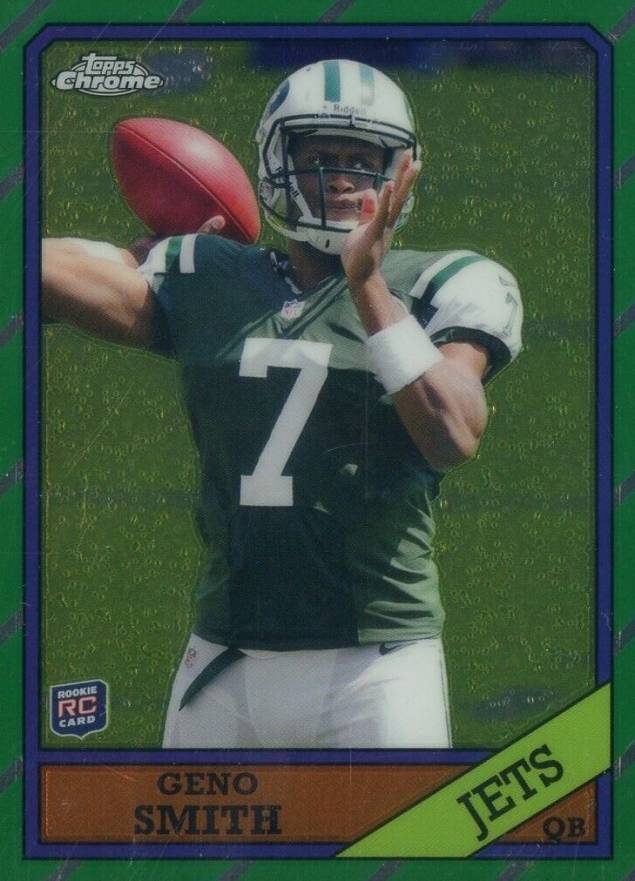 2013 Topps Chrome 1986 Insert Geno Smith #2 Football Card