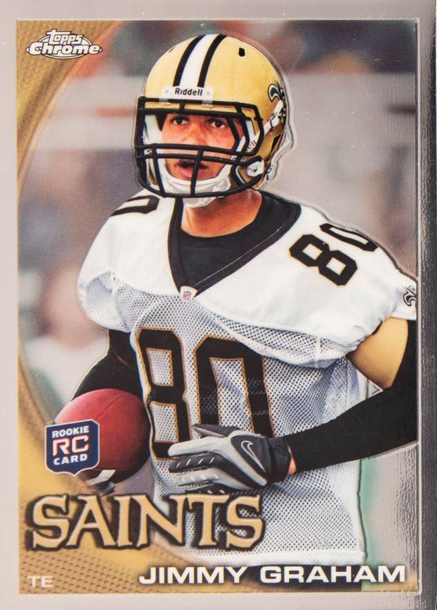 2010 Topps Chrome Jimmy Graham #C67 Football Card