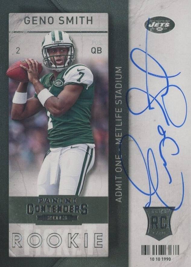 2013 Panini Contenders Geno Smith #211 Football Card