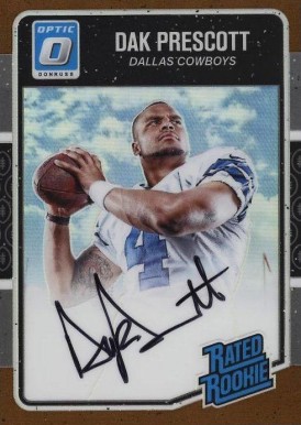 2016 Panini Donruss Optic Dak Prescott #162 Football Card