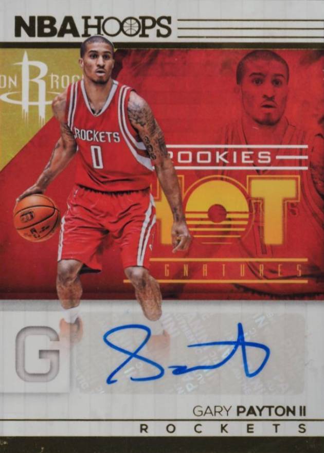 2016 Panini Hoops Hot Signatures Rookies Gary Payton II #34 Basketball Card