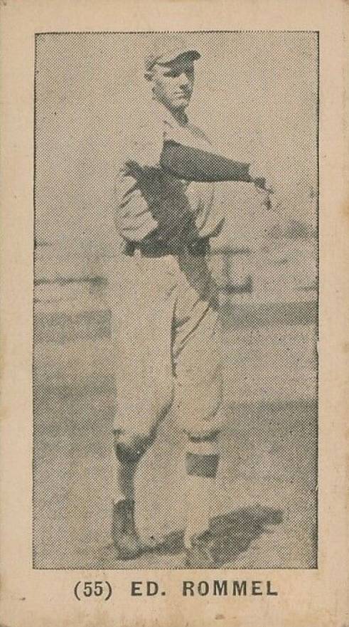 1928 Tharp's Ice Cream Ed. Rommel #55 Baseball Card