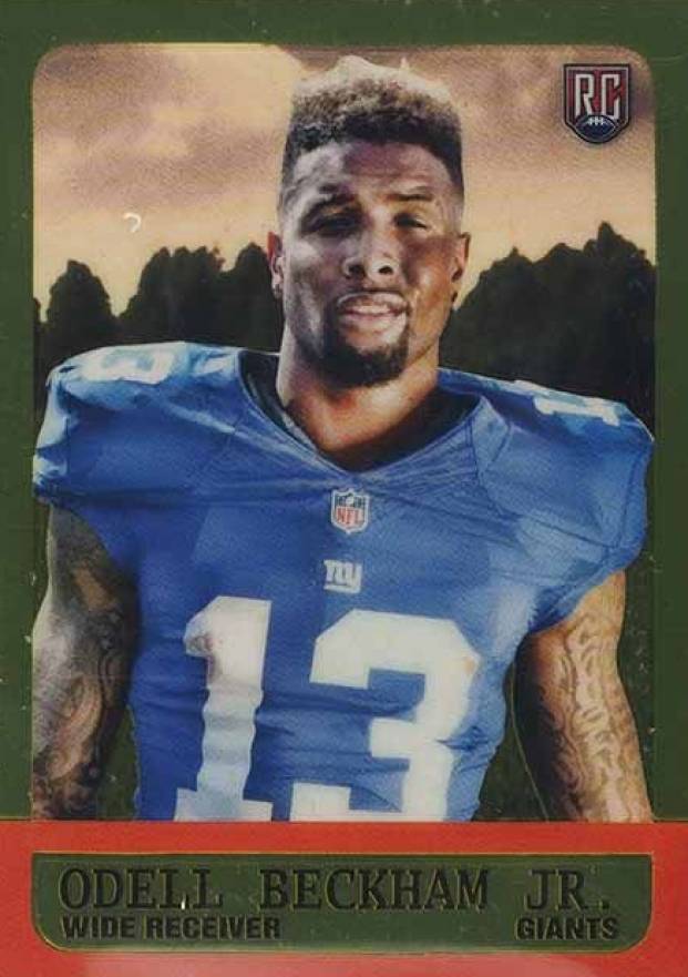 2014 Topps Chrome 1963 Minis  Odell Beckham Jr. #4 Football Card