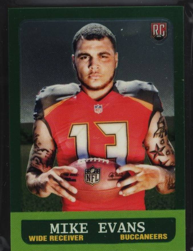 2014 Topps Chrome 1963 Minis  Mike Evans #21 Football Card