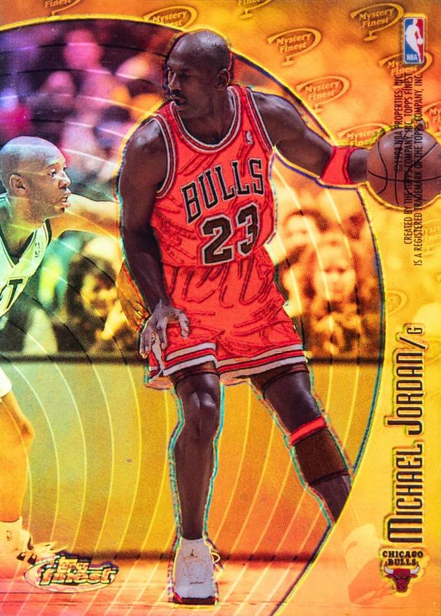 1998 Finest Mystery Kobe Bryant/Michael Jordan #M1 Basketball Card