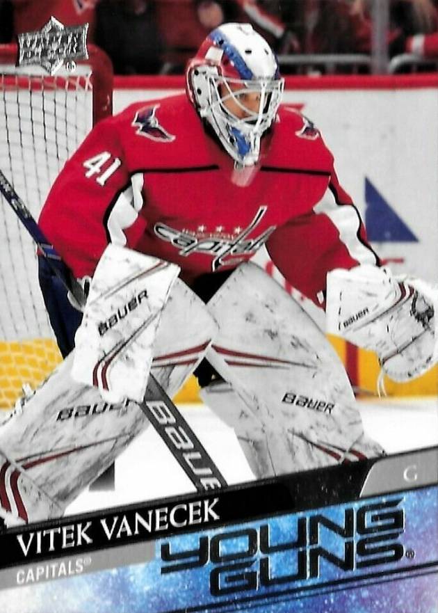 2020 Upper Deck Vitek Vanecek #211 Hockey Card