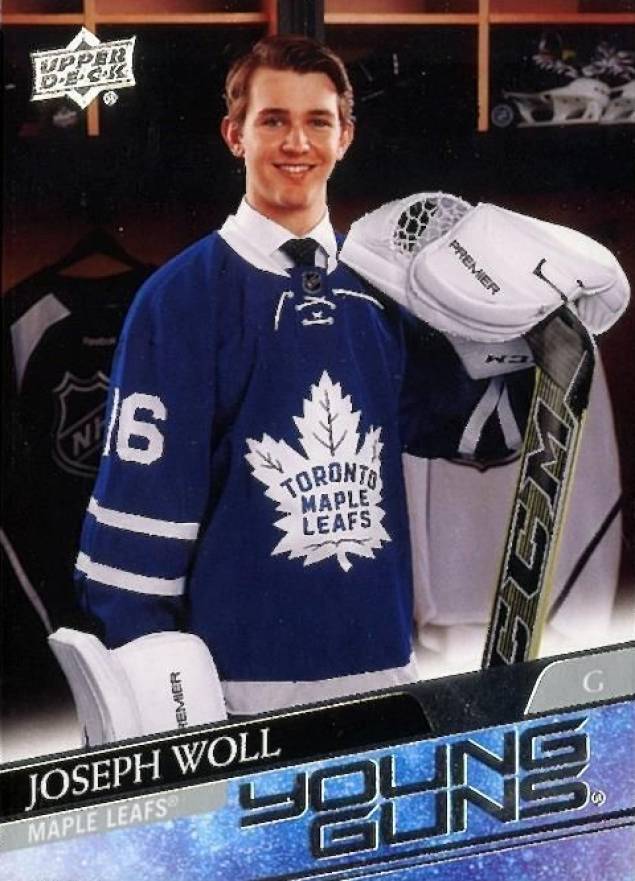 2020 Upper Deck Joseph Woll #208 Hockey Card