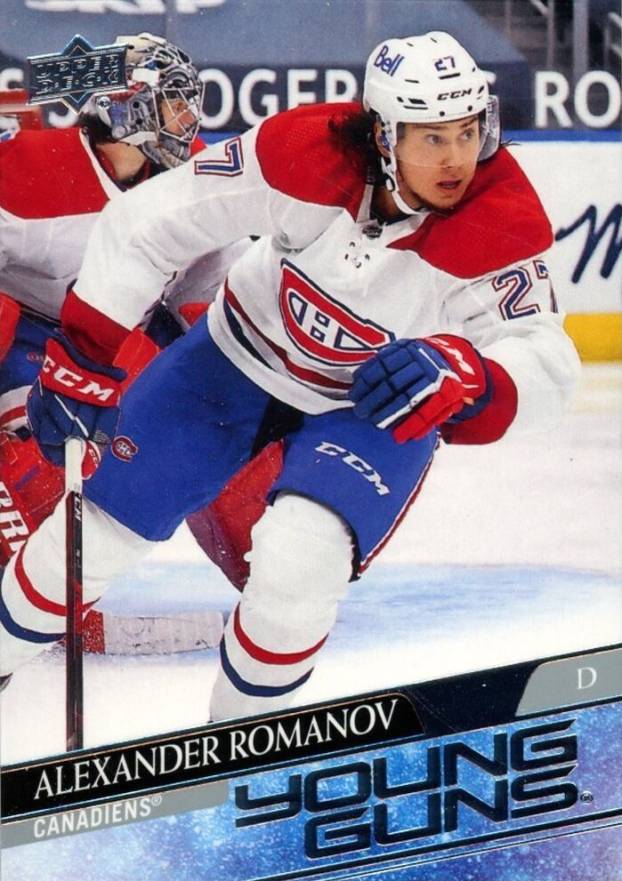 2020 Upper Deck Alexander Romanov #455 Hockey Card