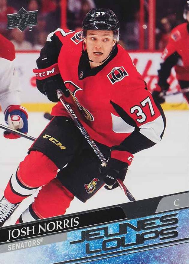 2020 Upper Deck Josh Norris #209 Hockey Card