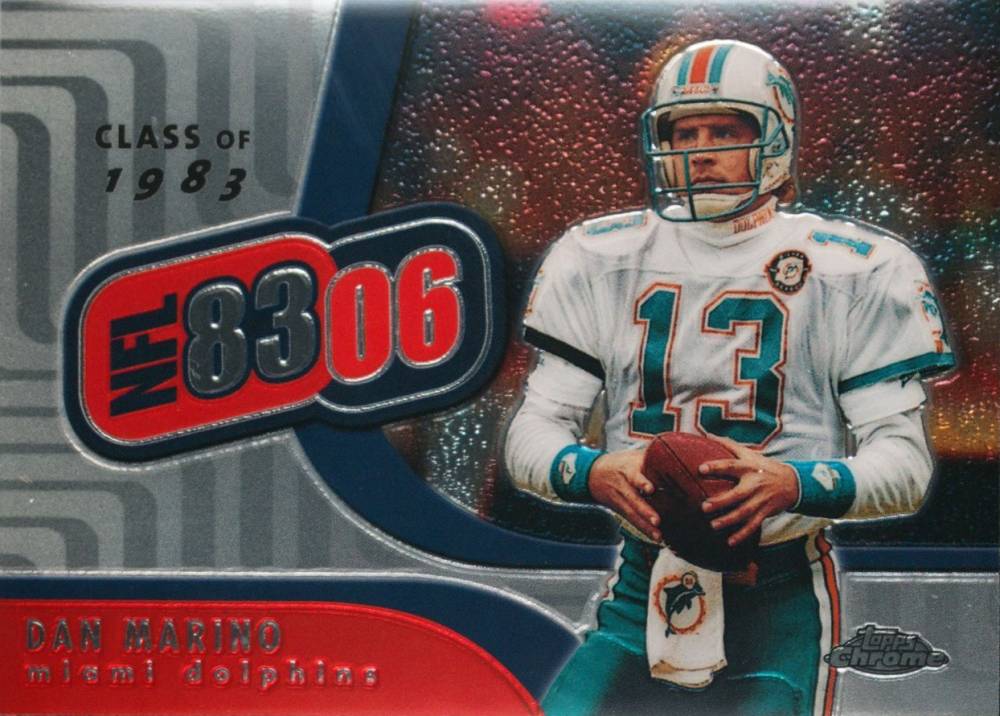 2006 Topps NFL 8306 Dan Marino #NFL4 Football Card