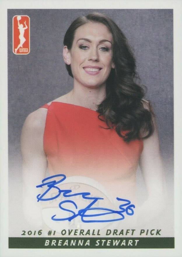 2016 Rittenhouse WNBA Autographs Breanna Stewart # Basketball Card