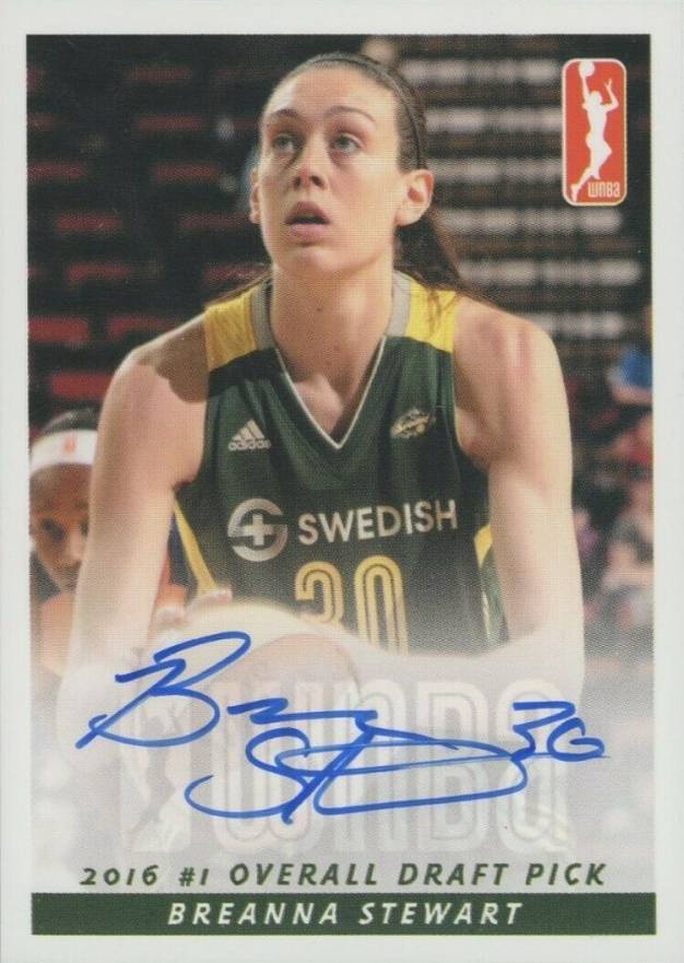 2016 Rittenhouse WNBA Autographs Breanna Stewart # Basketball Card